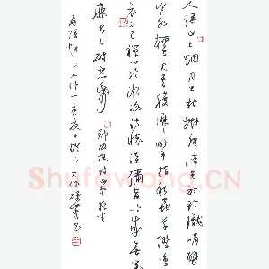 史大作硬笔行草郑板桥诗 硬笔书法作品