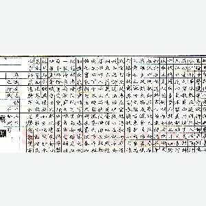 石含洲硬笔录鲁迅诗十三首 硬笔书法作品