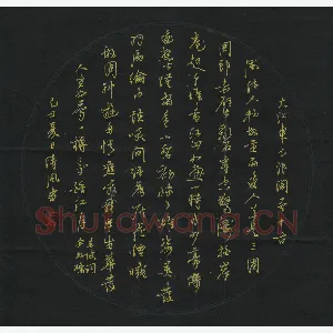 李波 硬笔行书 东坡词念奴娇