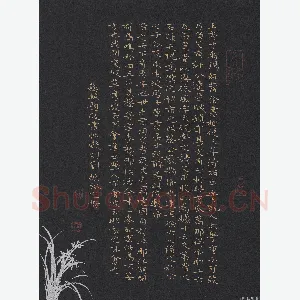 刘振林 硬笔楷书 苏轼题书帖数则