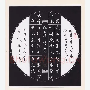文祖明 硬笔楷书 书谱节录
