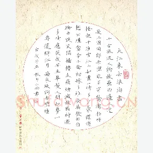李小雨 硬笔楷书 苏东坡赤壁怀古