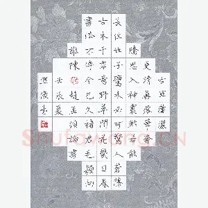 金熙俊 硬笔楷书 赵孟頫书论