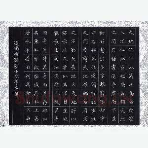 吴伟 硬笔楷书 道德经选抄