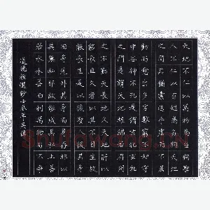 吴伟 硬笔楷书 道德经选抄