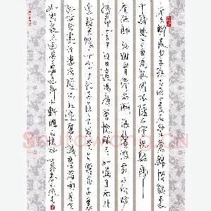 安文风 硬笔行草 苏轼词一首