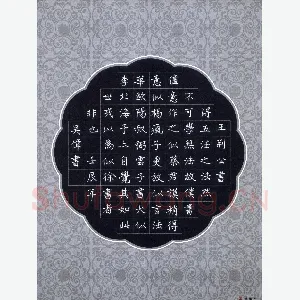 吴伟 硬笔楷书 东坡书论