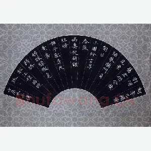 张仁伟 硬笔楷书 苏轼诗杜介送鱼