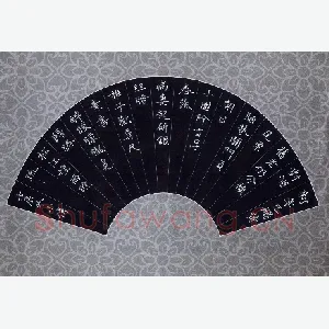 张仁伟 硬笔楷书 苏轼诗杜介送鱼
