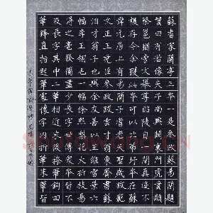 吴伟 硬笔楷书 米芾书论选抄