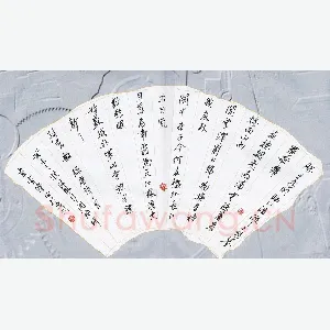 刘传培 硬笔行书 唐诗二首