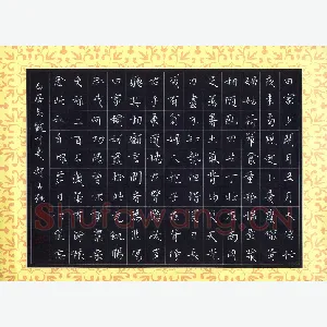 赵占强 硬笔楷书 白居易诗观刈麦