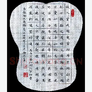 王永静 硬笔楷书 陶渊明诗