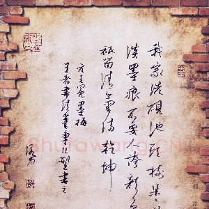 邵泳中 硬笔行书 王冕墨梅