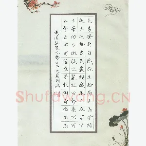 刘瑞 硬笔楷书 蔡邕九势