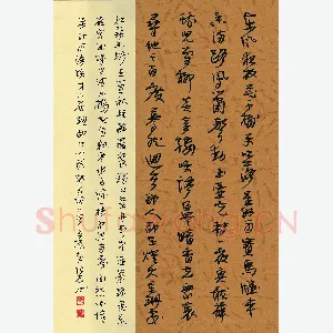 张君 硬笔行草 宋词二首