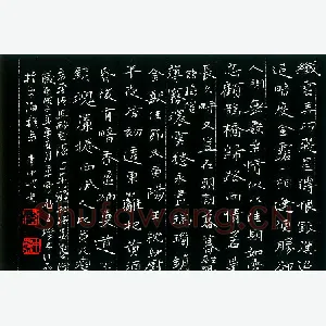 李中岭 硬笔楷书宋词二首