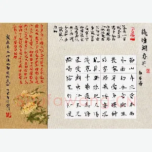 宋维武 硬笔楷书 白居易诗钱塘湖春行