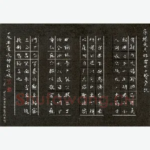 聂长坤 硬笔楷书 节录文天祥雷州十贤堂记