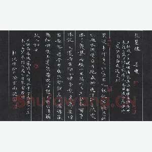 彭洪顺 硬笔楷书 姜夔琵琶仙
