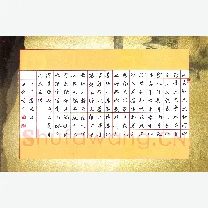 邹永远 硬笔楷书 老子道德经