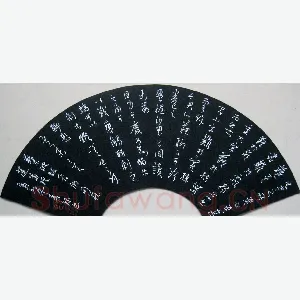 麦录 硬笔草书 苏东坡跋晋卿所藏莲华经