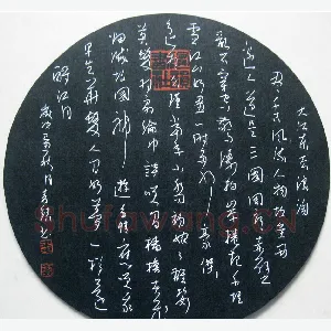 麦录 硬笔草书 苏轼词一首
