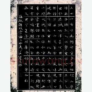 徐东杰 硬笔楷书 苏轼题跋书论二则