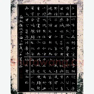 徐东杰 硬笔楷书 苏轼题跋书论二则