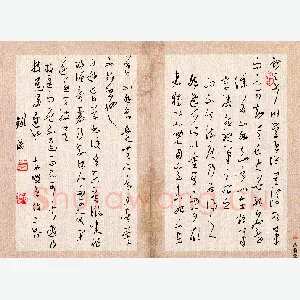 韩录涛 硬笔草书 东坡书论二则