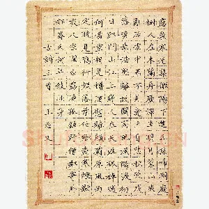 王志文 硬笔楷书 古诗三首