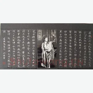 何玲玲 硬笔楷书 节录白居易琵琶行