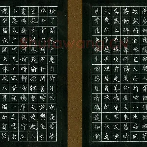 宋志峰 硬笔楷书 周邦彦词三首