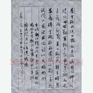 王堂兵 硬笔行草 东坡词江城子