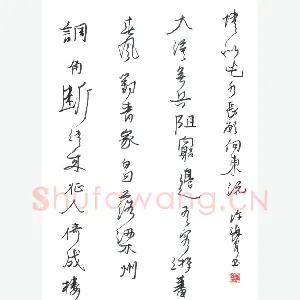 许海泉 硬笔行草 张乔诗书边事