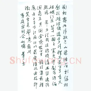 朱星星 [行书 黄庭坚词念奴娇］