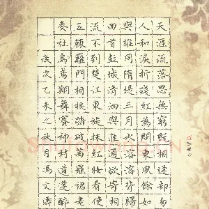 冯文涛 硬笔楷书 苏轼词两首