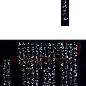 冯文涛 硬笔楷书 苏轼创作论