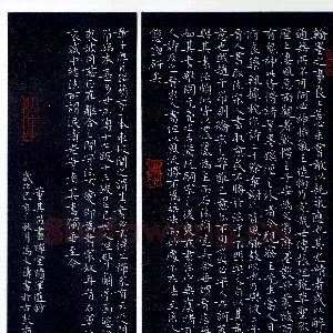 冯文涛 硬笔楷书 董其昌画禅室随笔选抄