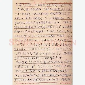 戴家祥手迹(硬笔手札)