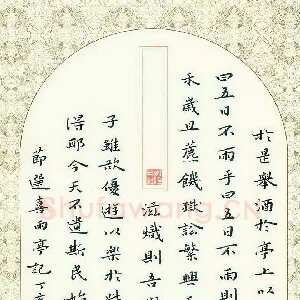 臧磊 硬笔楷书 节选喜雨亭记