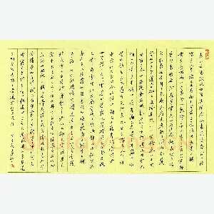 王建松 硬笔行书 登泰山记