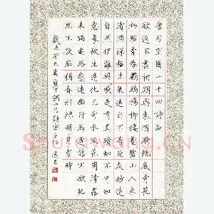汤远昌 硬笔楷书 司空图二十四诗品节录
