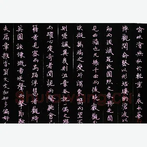 何永华 硬笔楷书 文心雕龙节录