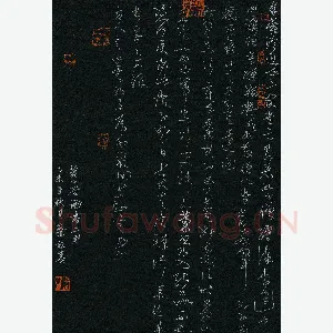 蔡祖喜 硬笔草书 黄山谷论书二则