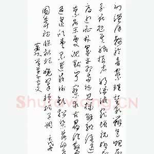 钟妙明 硬笔草书 千字文