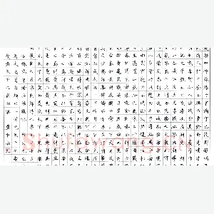 卢中南 硬笔楷书 岳阳楼记