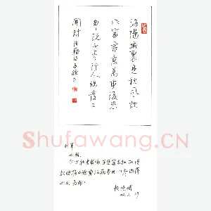赖晓斌 硬笔行书 张籍诗