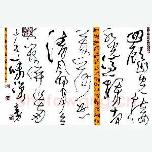 杨宇力 硬笔草书 黄庭坚鄂州南楼书事