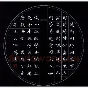 汤力 硬笔楷书 林伯渠诗一首
